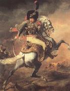 Theodore Gericault, Chasseur of the Imperial Guard,Charging (mk10)